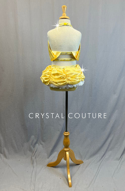 Custom Princess Belle Two Piece - Rhinestones