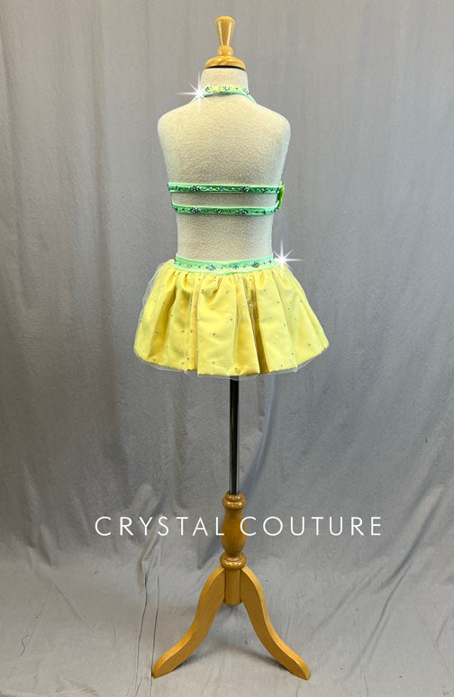 Custom Princess Tiana Two Piece - Rhinestones