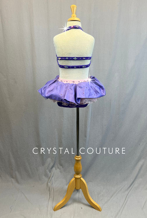 Custom Princess Rapunzel Two Piece - Rhinestones