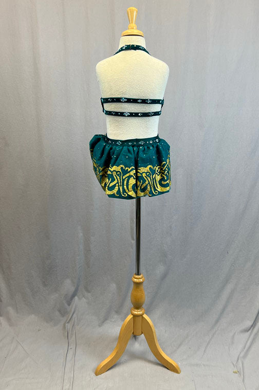 Custom Princess Merida Two Piece - Rhinestones
