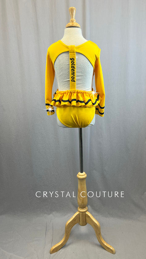 Custom Golden Crayon Leotard