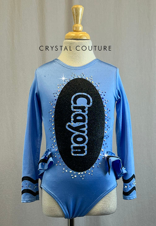 Custom Periwinkle Crayon Leotard