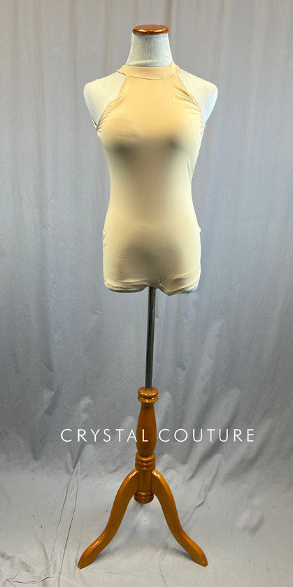 Custom Nude High Neck Leotard