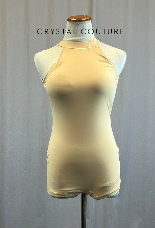 Custom Nude High Neck Leotard