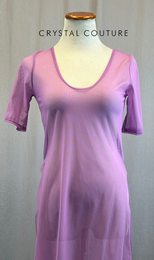 *Brand New* Orchid Mesh T-Shirt Dress