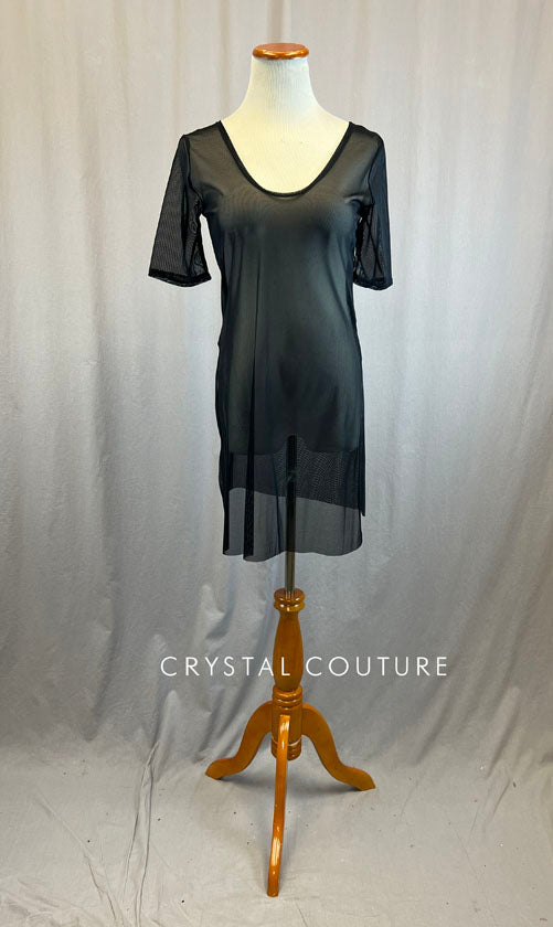 *Brand New* Black Mesh T-Shirt Dress *Brand New* Black Mesh T-Shirt Dress