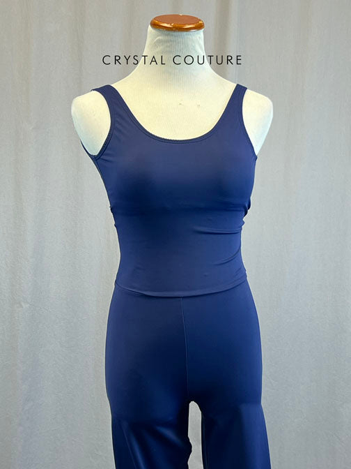 *Brand New* Navy Blue Lycra Unitard