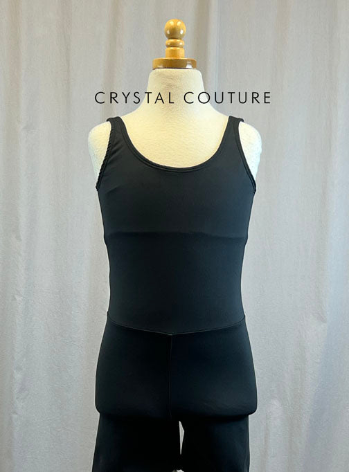 *Brand New* Black Lycra Biketard