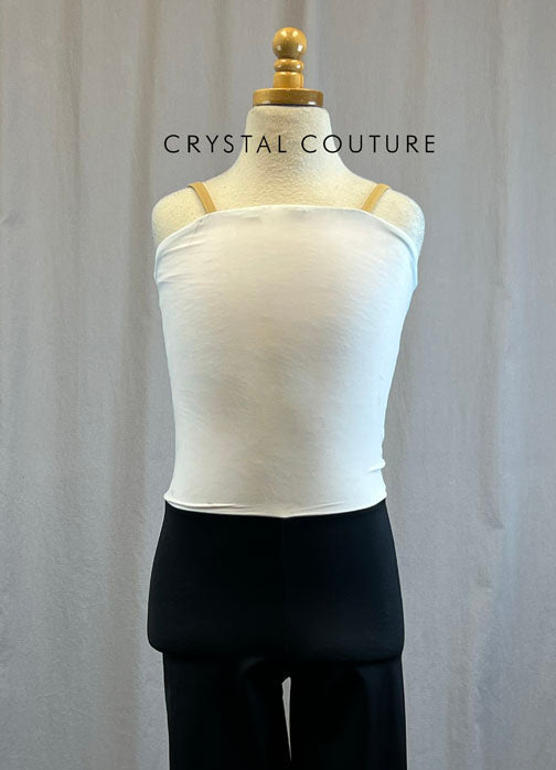 *Brand New* Black and White Colorblock Unitard