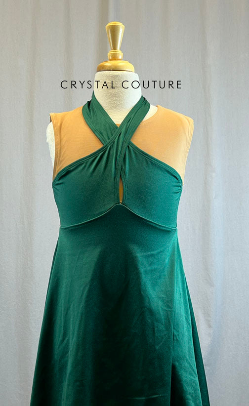 *Brand New* Hunter Green Skating Dress