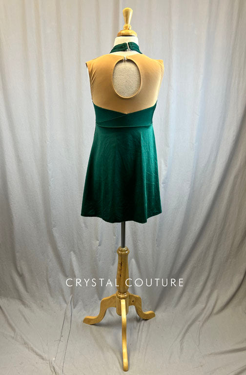 *Brand New* Hunter Green Skating Dress