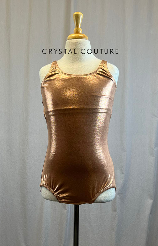 *Brand New* Copper metallic leotard