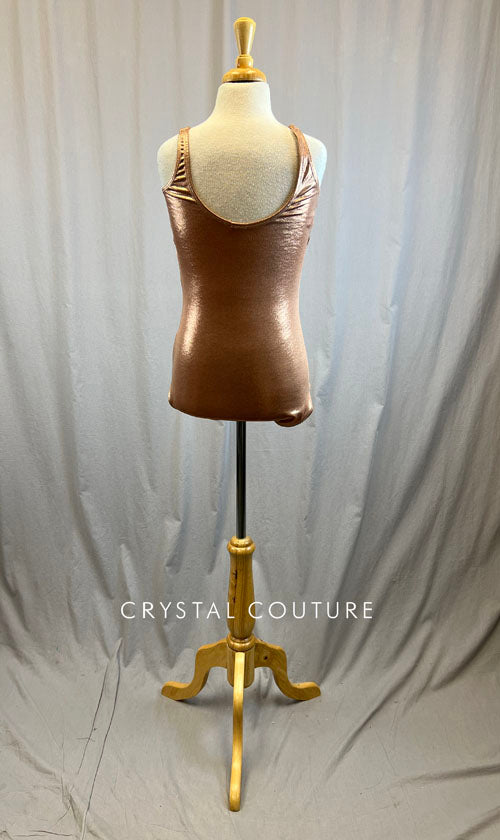 *Brand New* Copper metallic leotard