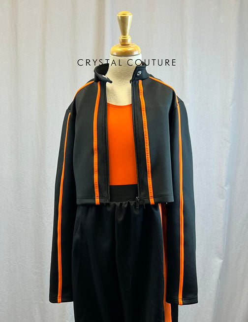 Black, white, neon orange hip hop set