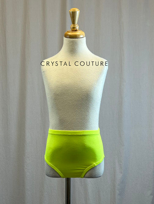 *Brand New* Neon Yellow Lycra Briefs