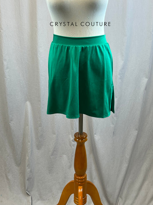 *Brand New* Kelly Green High Waisted Skirt