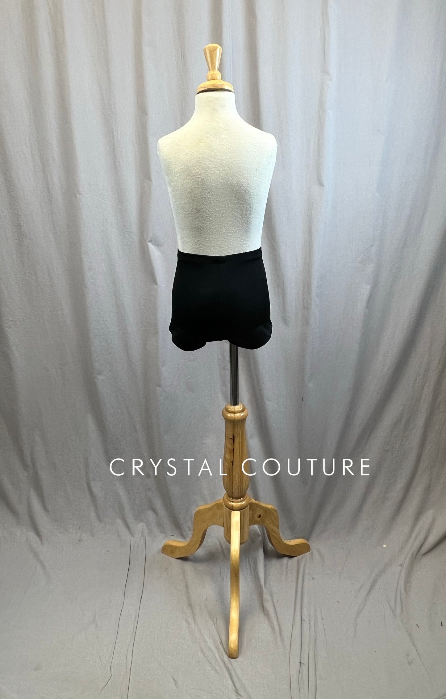 *Brand New* Mid Waist Black Booty Shorts