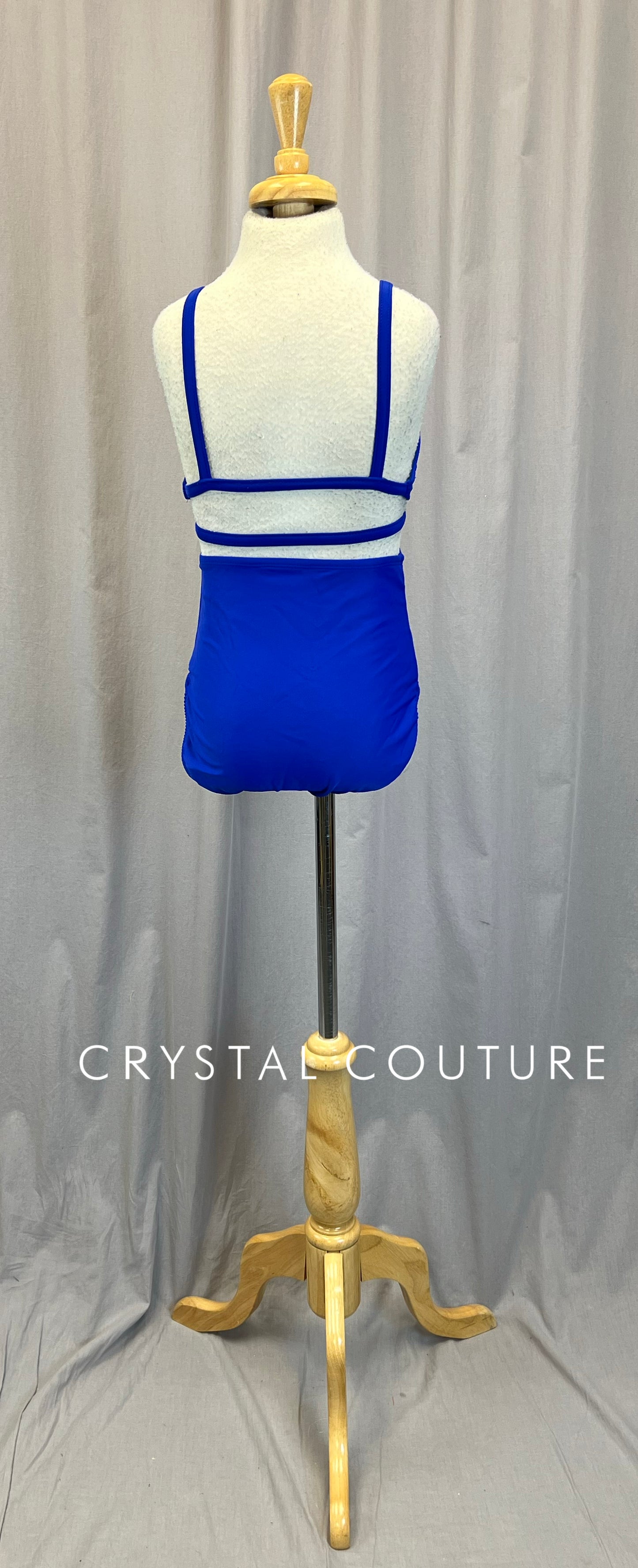 Royal Blue Bra and Brief Two-Piece Set