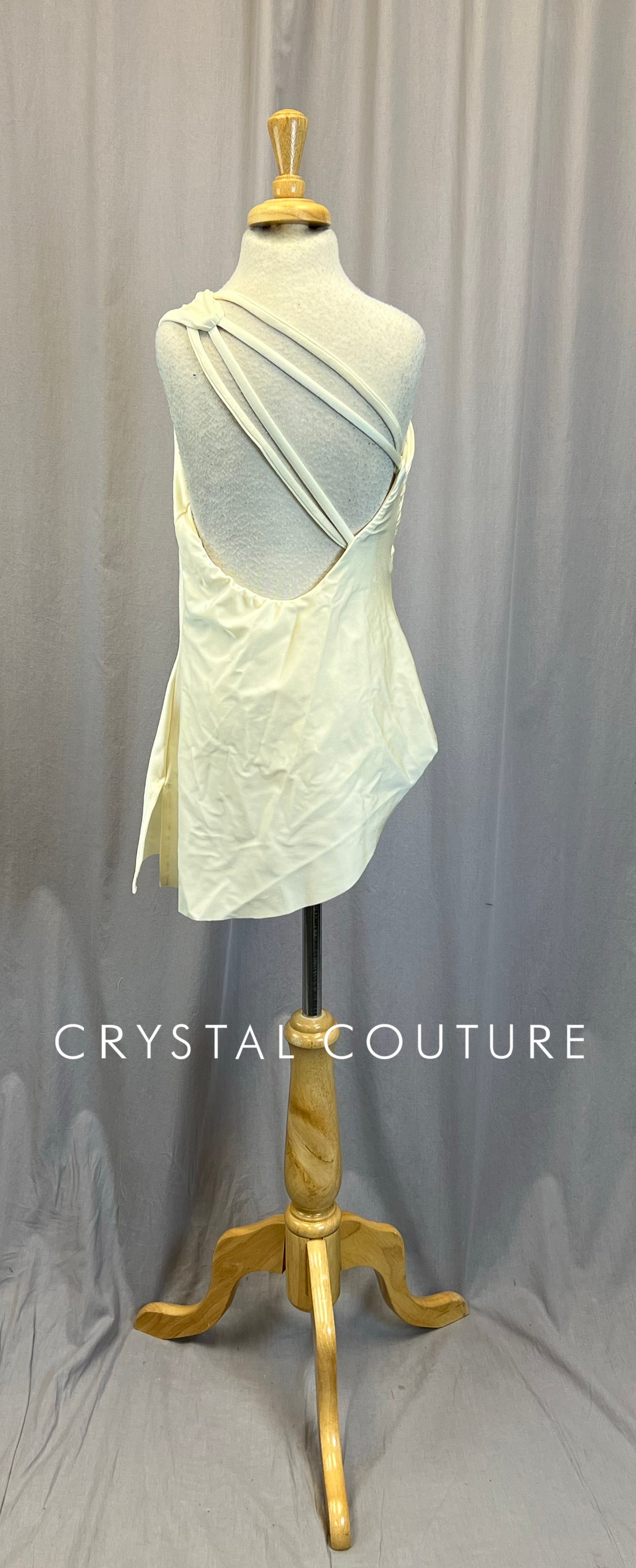Ivory One Shoulder Dress