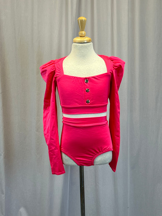 Pink Puff Long Sleeve Set