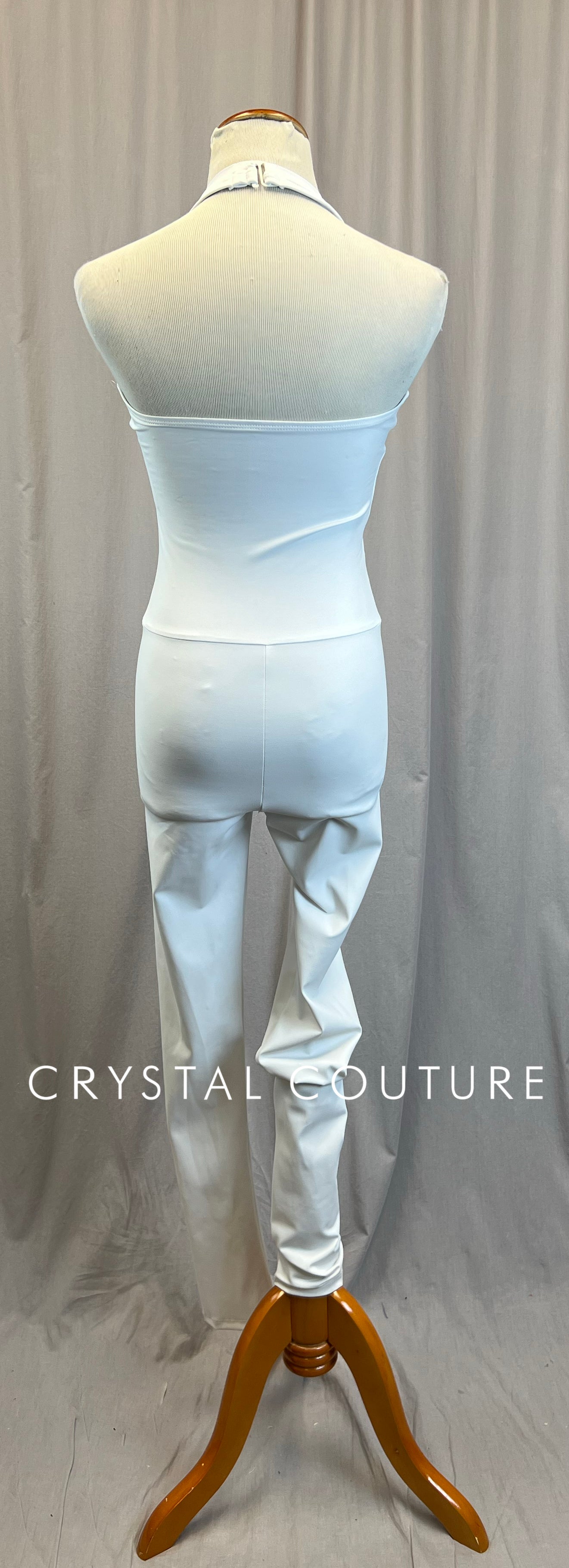 *Brand New* White Halter Neck Unitard