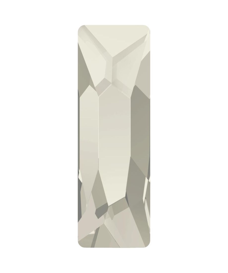 Silver Shade- Cosmic Baguette Flatback