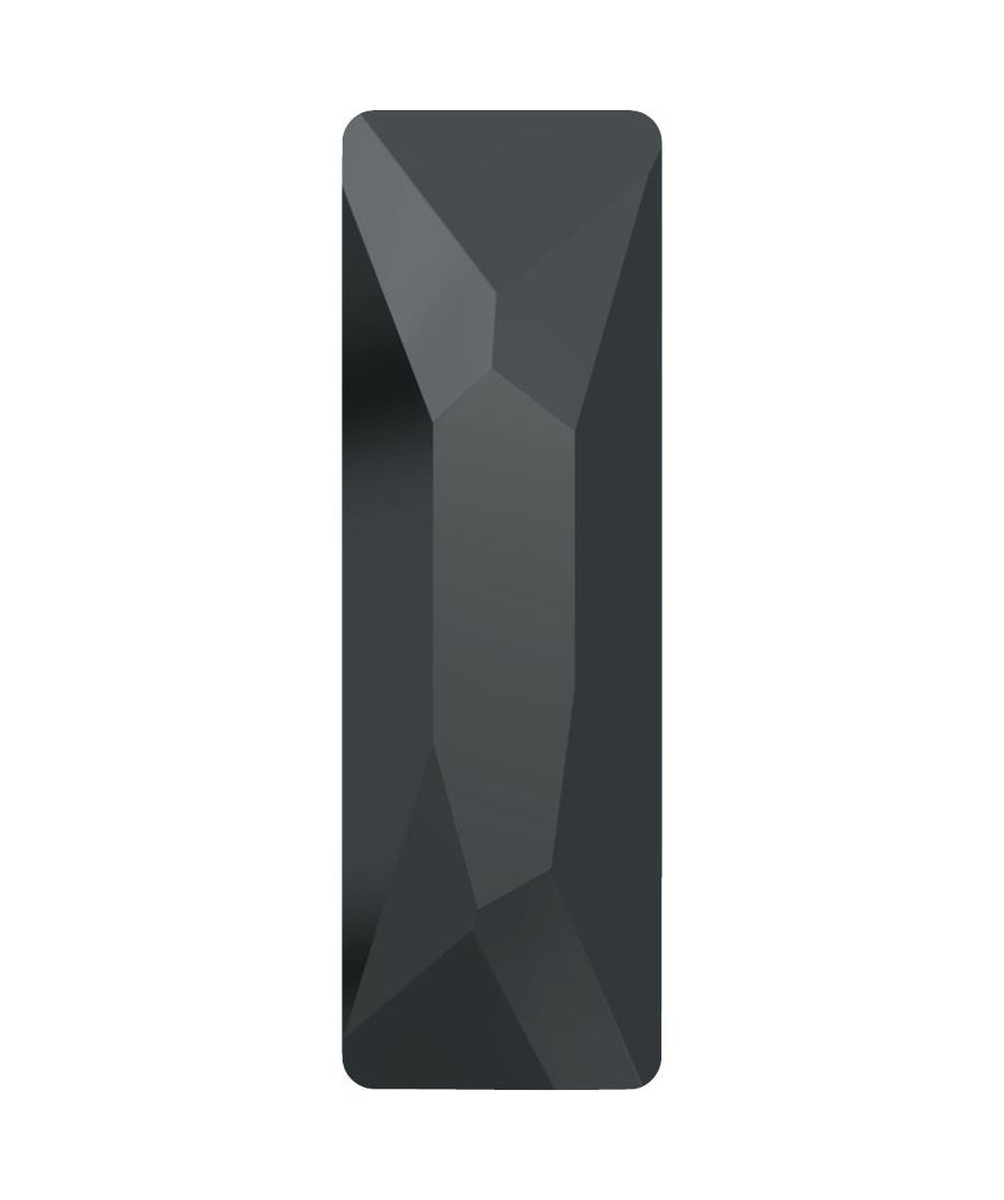 Jet Hematite - Cosmic Baguette Flatback