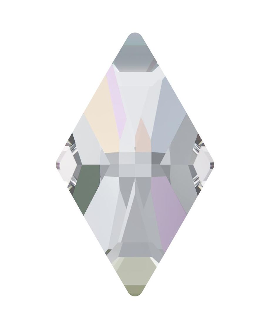 Crystal AB - Rhombus Flatback