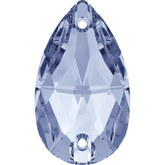 Swarovski Pear Sew-On Stone #3230 Lt Sapphire