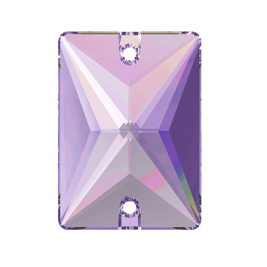 Swarovski Rectangle Sew-On Stone #3250 - Vitrail Medium - 18mm x 13mm