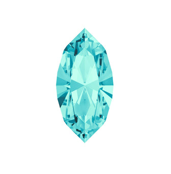 Lt Turquoise - Navette Fancy Stone #4228