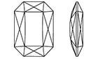 Octagon Fancy Stone #4627