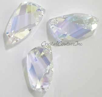 Swarovski Avant Garde Pendant #6620 - Crystal AB 20mm