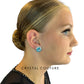 20mm Rondelle Post Earrings made with SWAROVSKI ELEMENTS