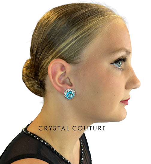 20mm Rondelle Post Earrings made with SWAROVSKI ELEMENTS