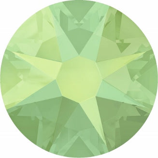 Swarovski 2088 Rhinestone Chrysolite Opal Tube
