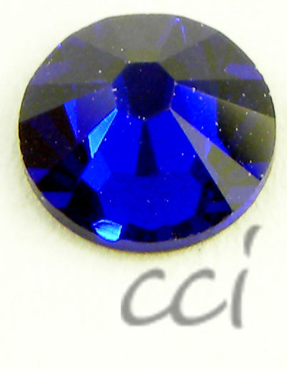 Swarovski 2058 Rhinestone Cobalt Blue Tube