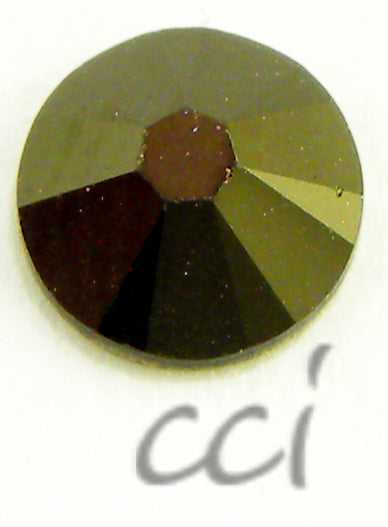 Swarovski 2058 Rhinestone Jet Nut Tube