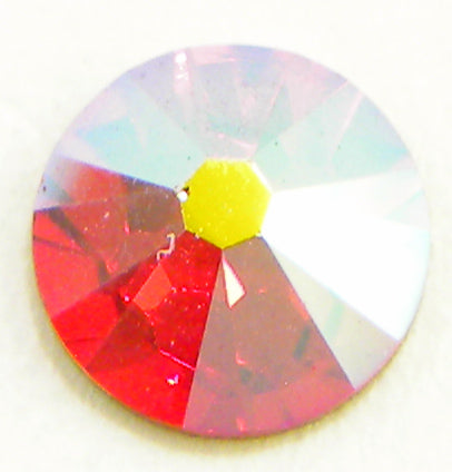 Swarovski 2058 Rhinestone Lt Siam Tube