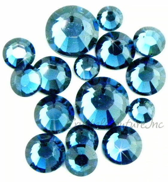 Swarovski 2058 Rhinestone Montana Tube