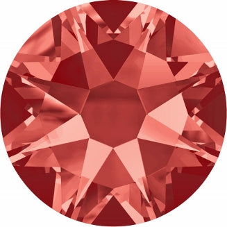 Swarovski 2088 Rhinestone Padparadscha Tube