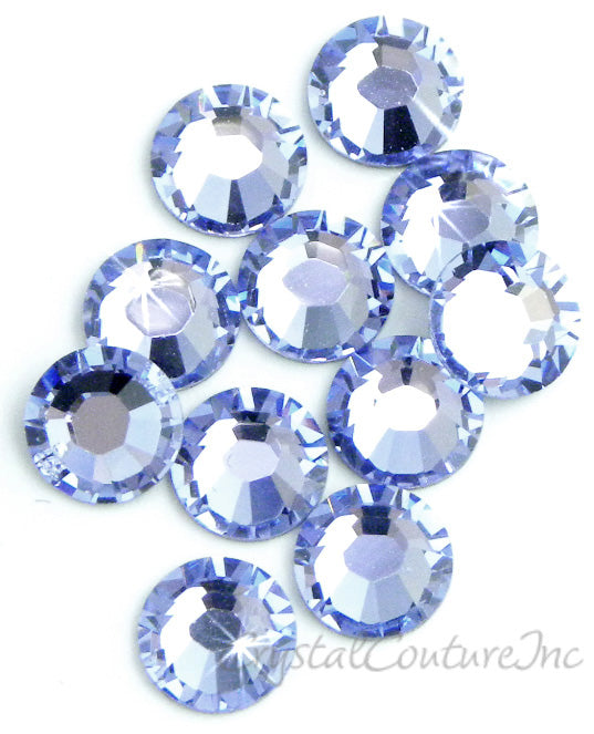 Swarovski 2058 Rhinestone Provence Lavender Tube