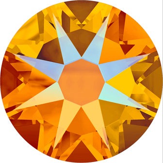Swarovski 2088 Rhinestone Tangerine Dozen