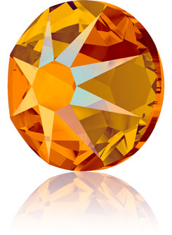 Swarovski 2088 Rhinestone Tangerine Dozen