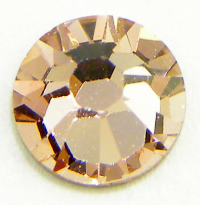 Swarovski 2058 Rhinestone Vintage Rose Tube