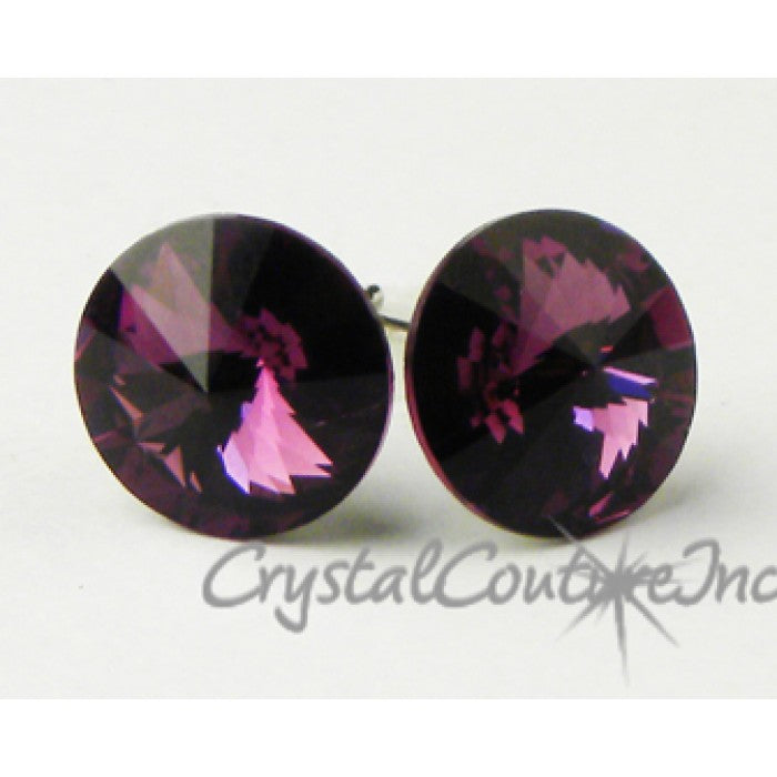 10mm Rivoli Post Earrings