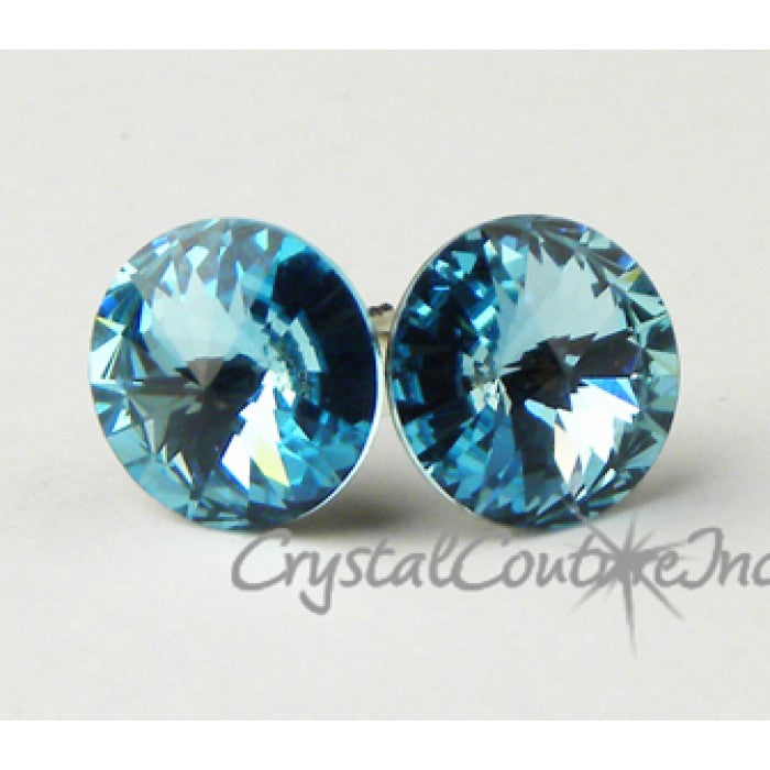 10mm Rivoli Post Earrings