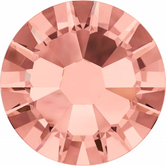 Swarovski 2058 Rhinestone Blush Rose Tube