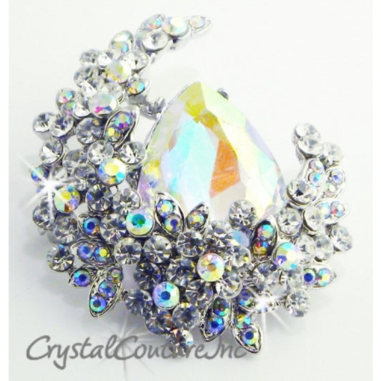 Rhinestone Brooch 2.0" x 1.75"