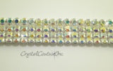 Crystal AB 4 Row Banding